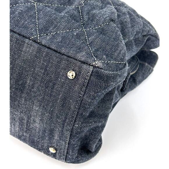 CHANEL Denim Big CC Shopper Bag A-A30337 - Picture 13 of 13